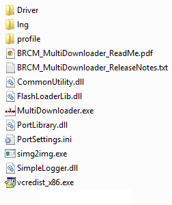 Broadcom MultiDownloader Files 1 1