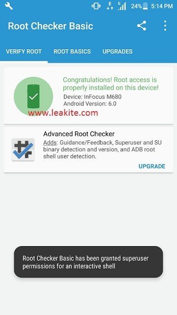 Infocus m680 marshmallow rooted leakite 1 1 1