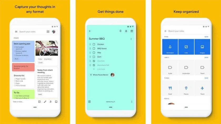Google Keep is another best note-taking App for Android