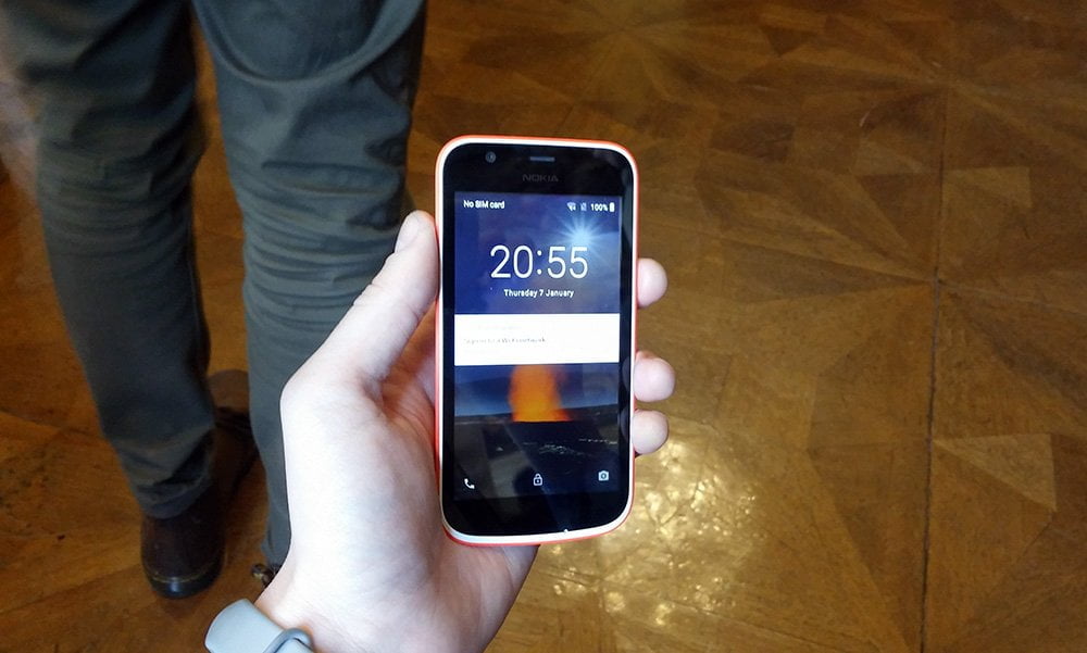 Nokia one is a powerful new small android phone.