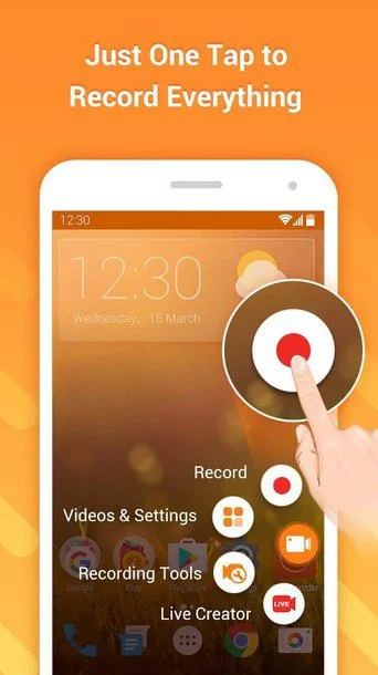 DU recorder is one if the best Screen Recorder on android