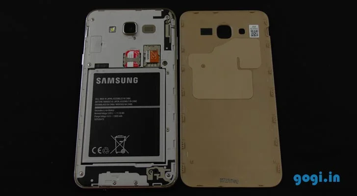 Samsung smartphone with removable smartphone