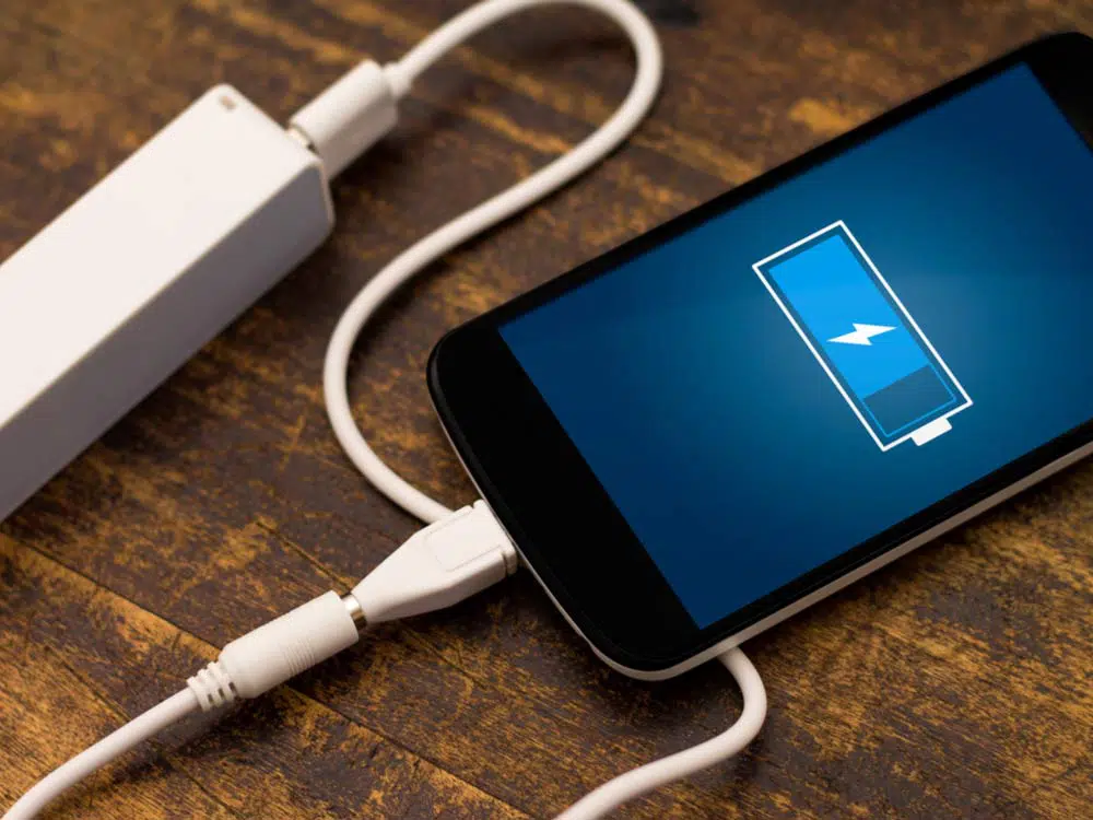 Phone battery charging