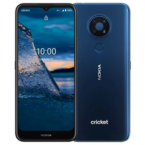 Nokia C5 Endi front back Blue
