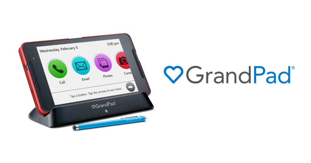 Grandpad 8'' tablet for seniors